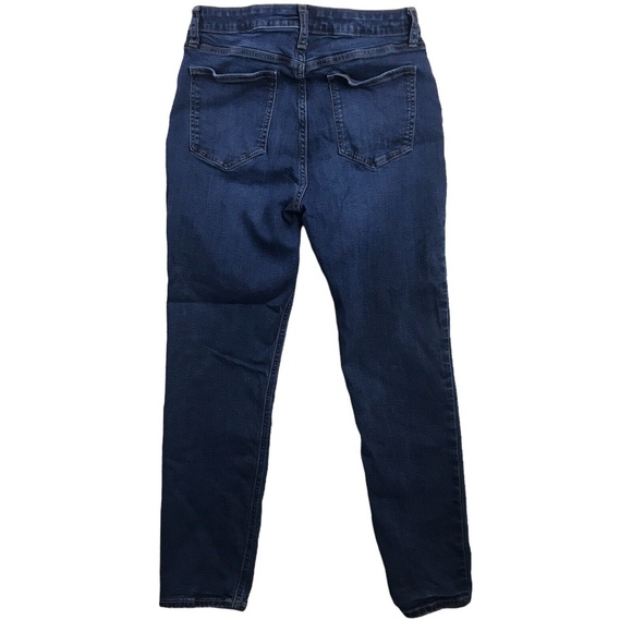 Elizabeth & James High Rise Stovepipe Jeans Medium Wash 28x26 Size 10 Short - Picture 3 of 8